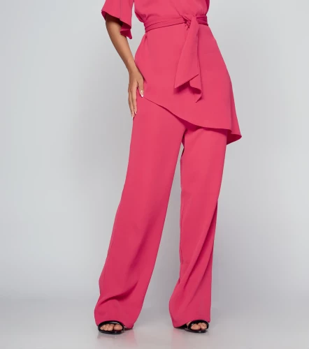 Pantalon Para Mujer Bota Recta Unicolor DerekFS