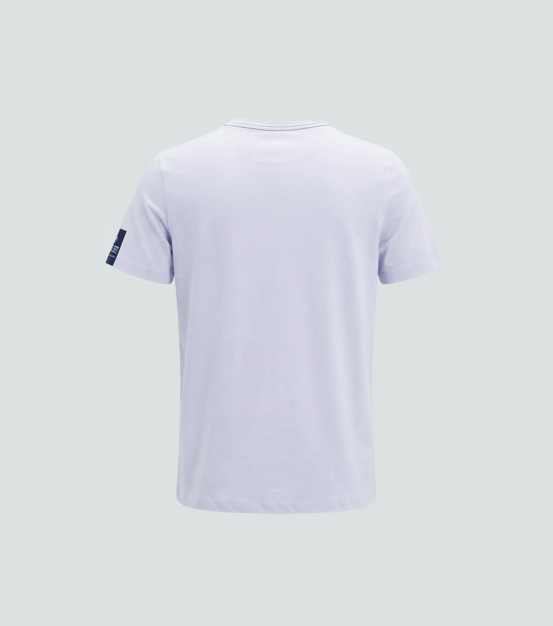 Slim Matias T Shirt Unicolor Con Estampado Unser 833227 BL