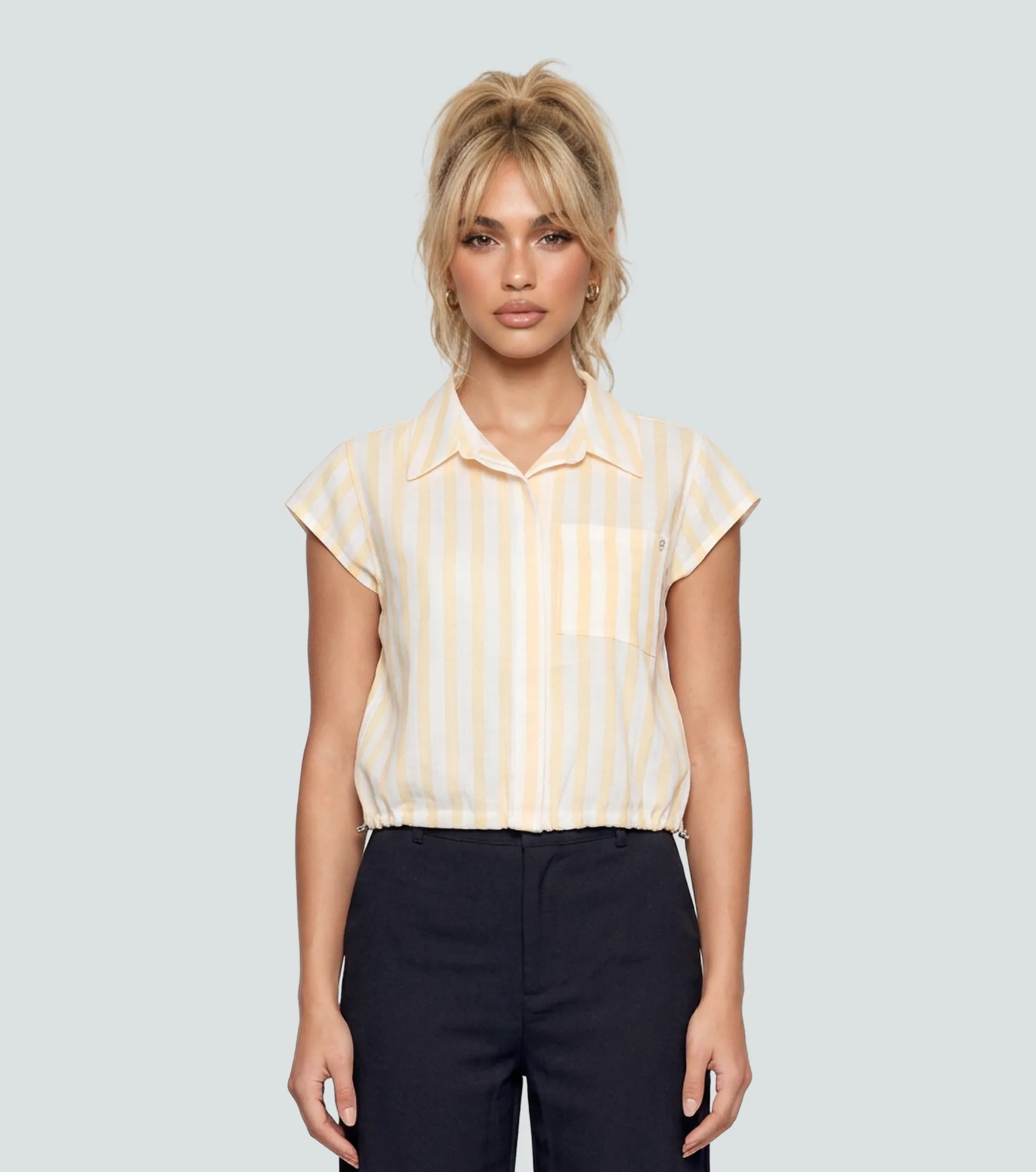 Blusa Camisera Para Mujer Manga Corta Michelle DerekAM