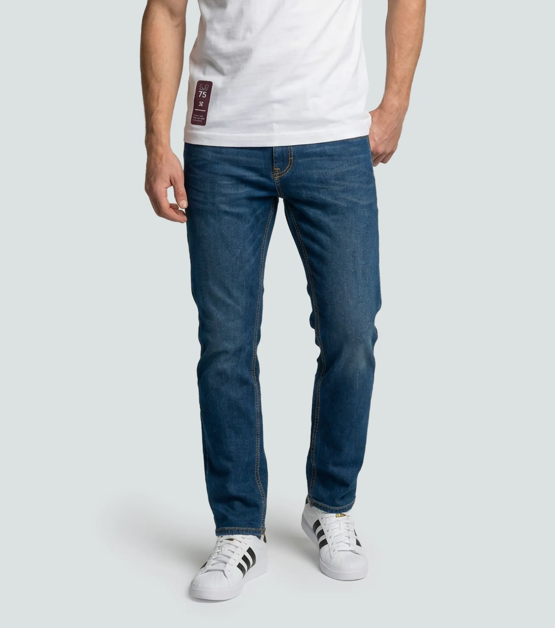 Jean Americanino Slim Tono MedioAZ