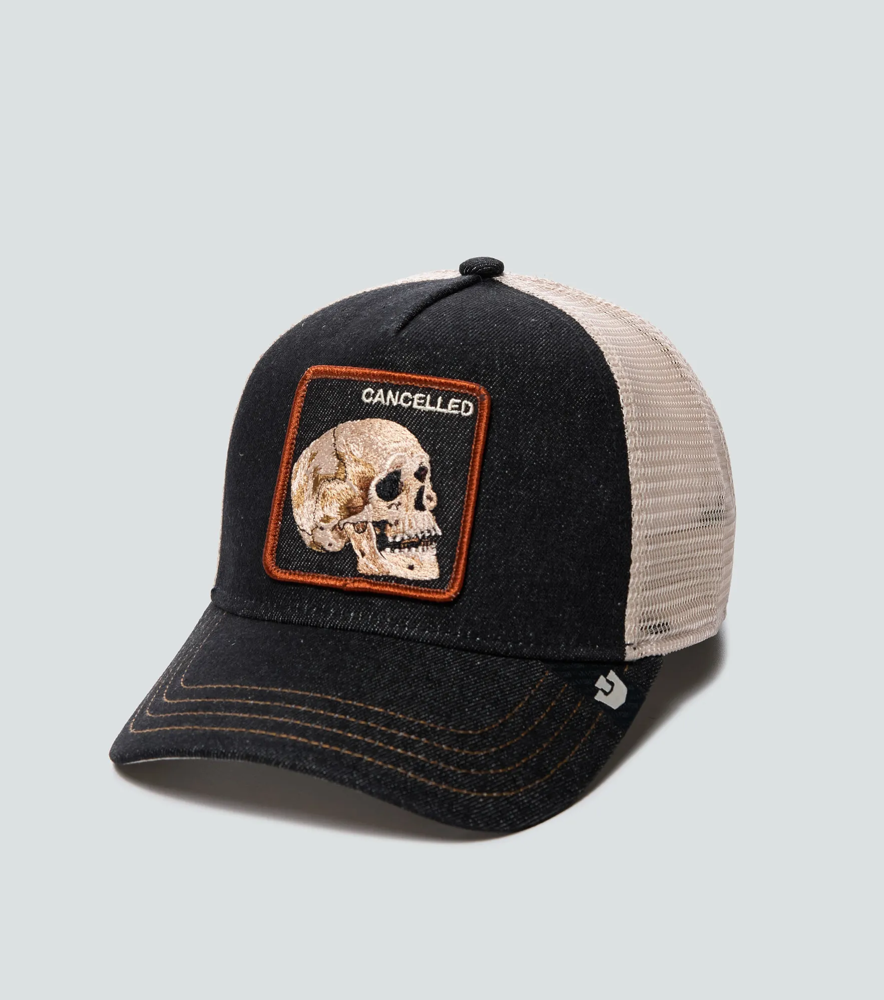 Gorra Goorin Bros Denim Skull Dark 134219 AZ
