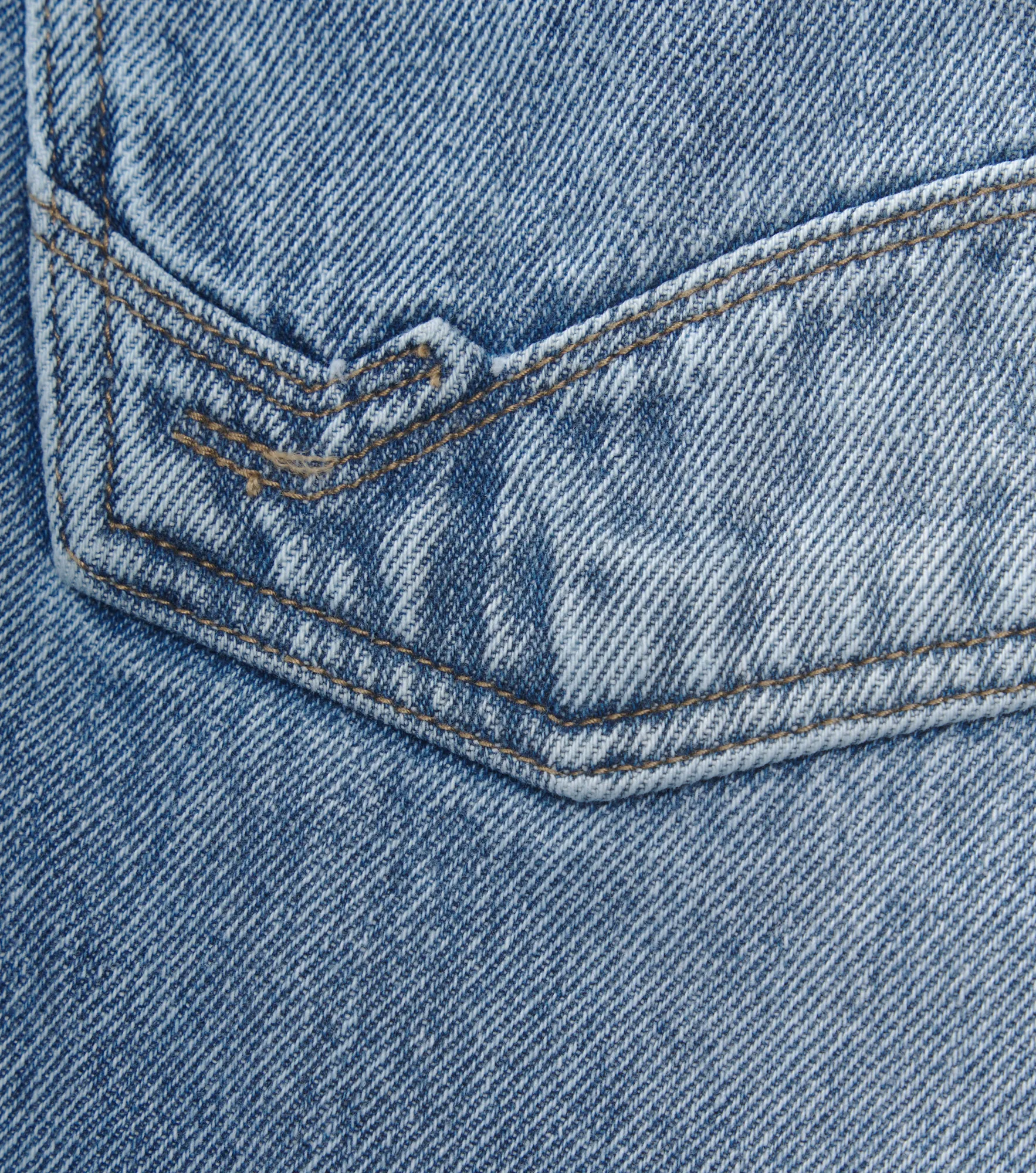 Stell Kael Jean Claro 5 Bolsillos Con Bota Recta Y Cremallera Unser 835503 AZ