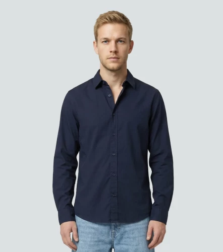 Slim Rafael Camisa M L Unicolor UnserAZ