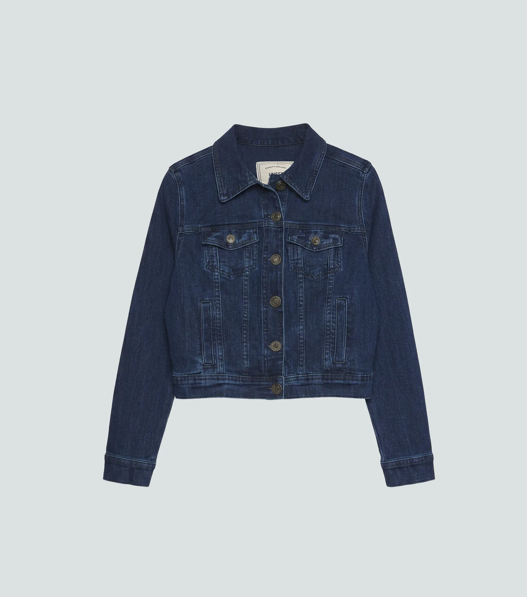 Susan Chaqueta En Denim Con Detalles En Contraste Unser 837499 AZ