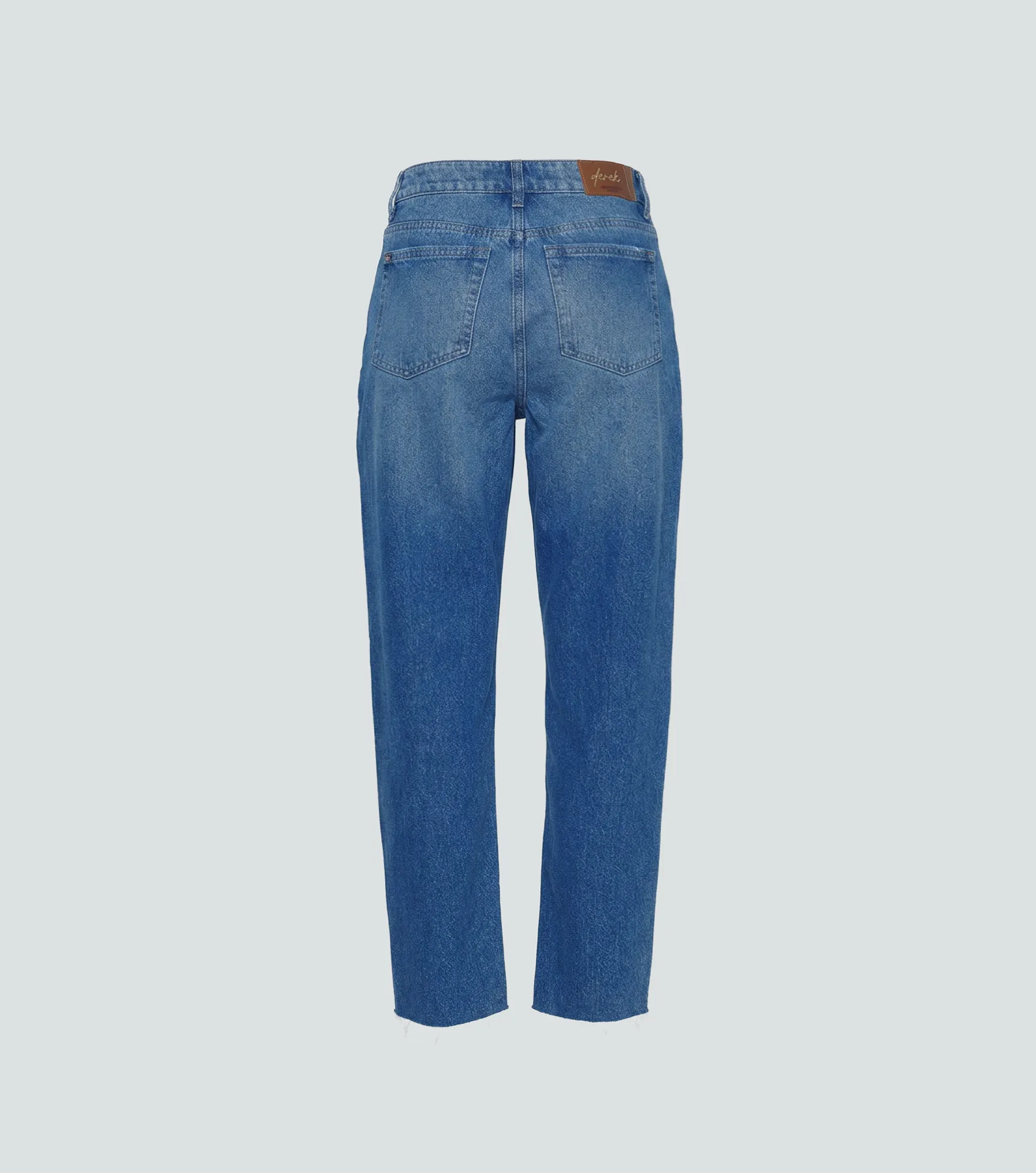 Barcelona Jean Para Mujer Barrel Con Rotos Antonella Derek 837720 AZ