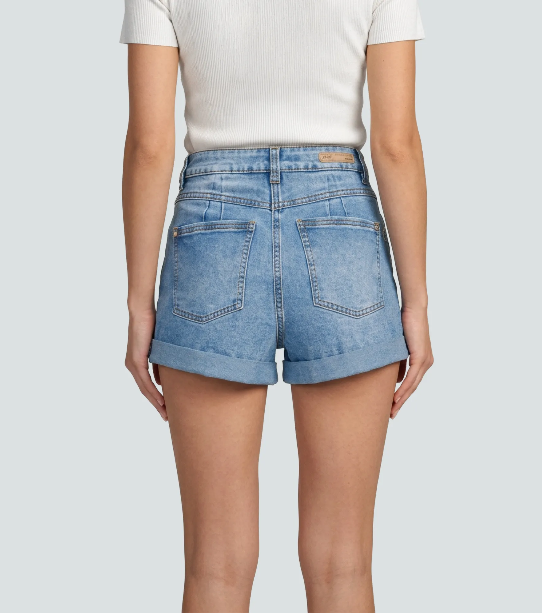 Short En Indigo Para Mujer Con Proceso Ashanti Derek 837859 AZ