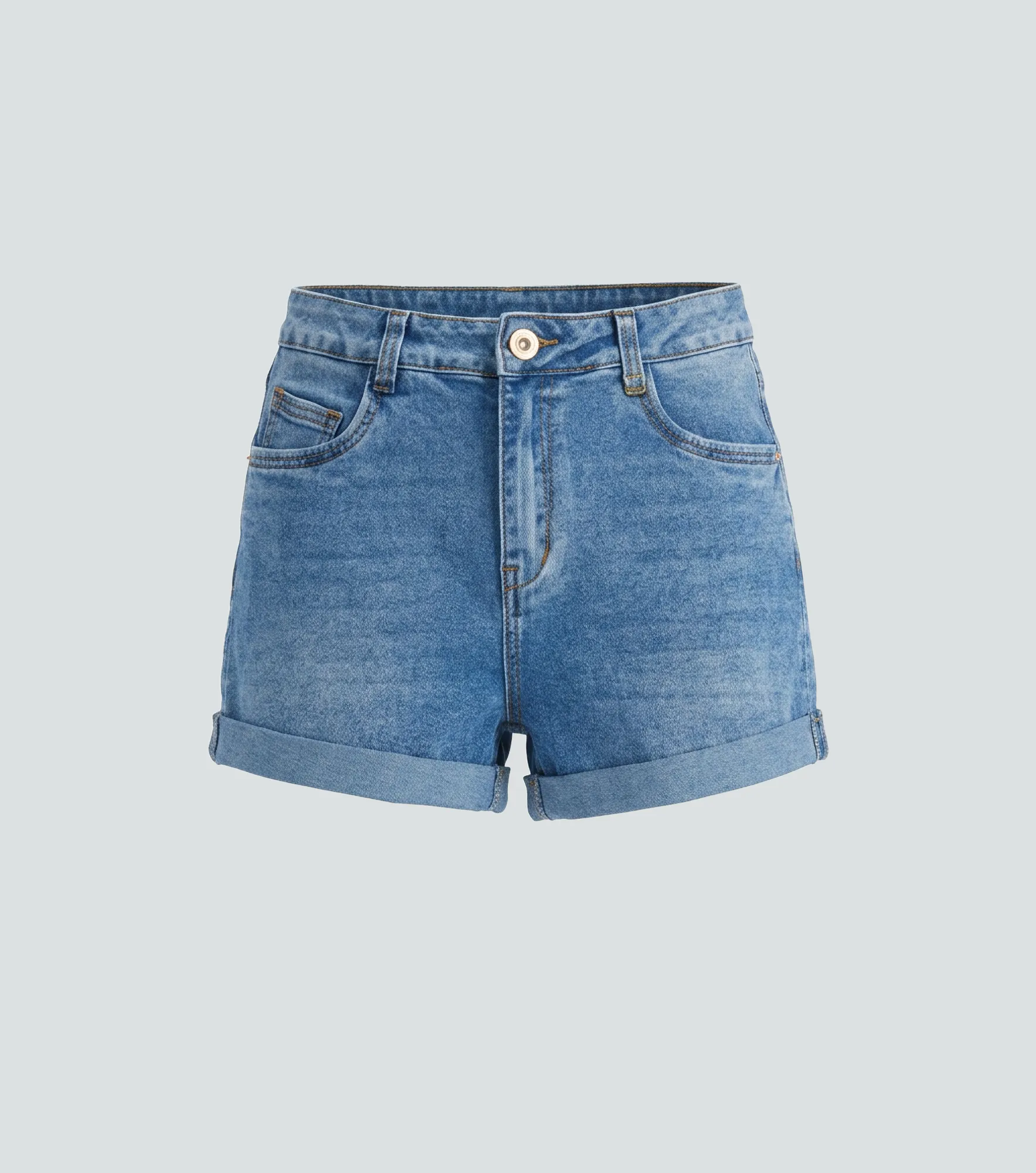 Short En Indigo Para Mujer Con Proceso Ashanti Derek 837859 AZ
