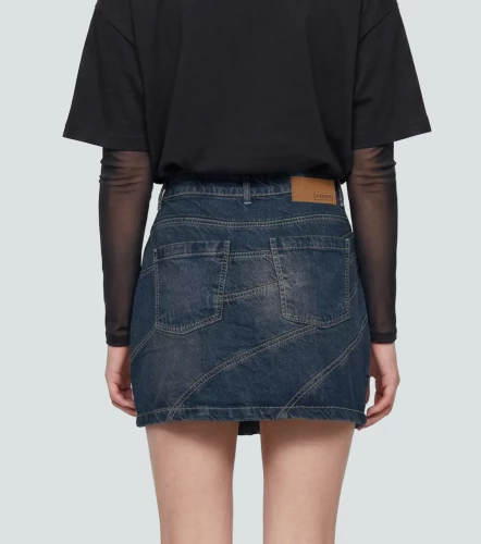 Brithney Falda Mini Cortes TyperAZ