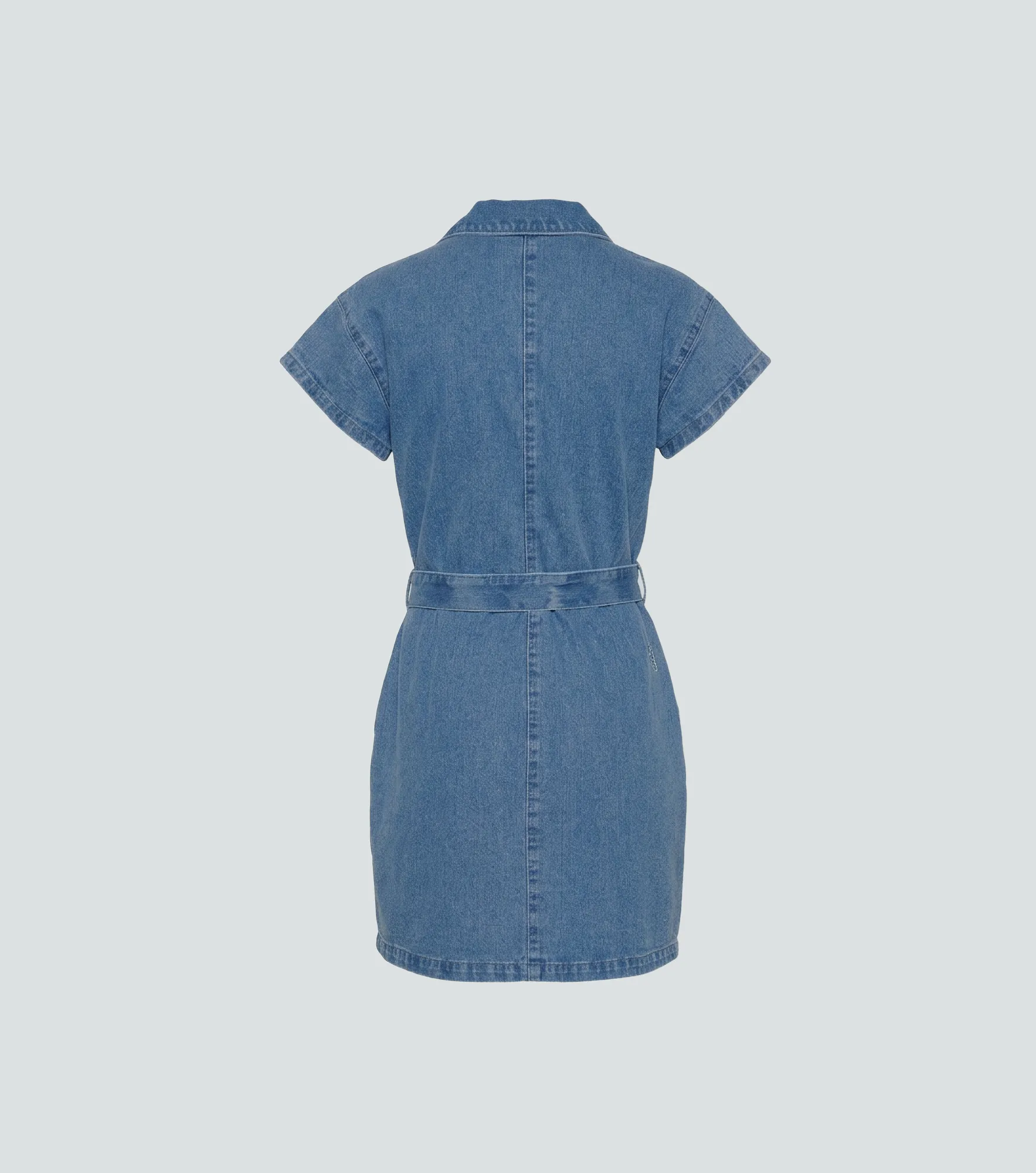 Vestido En Indigo Para Mujer Con Brillos Karol Derek 838154 AZ