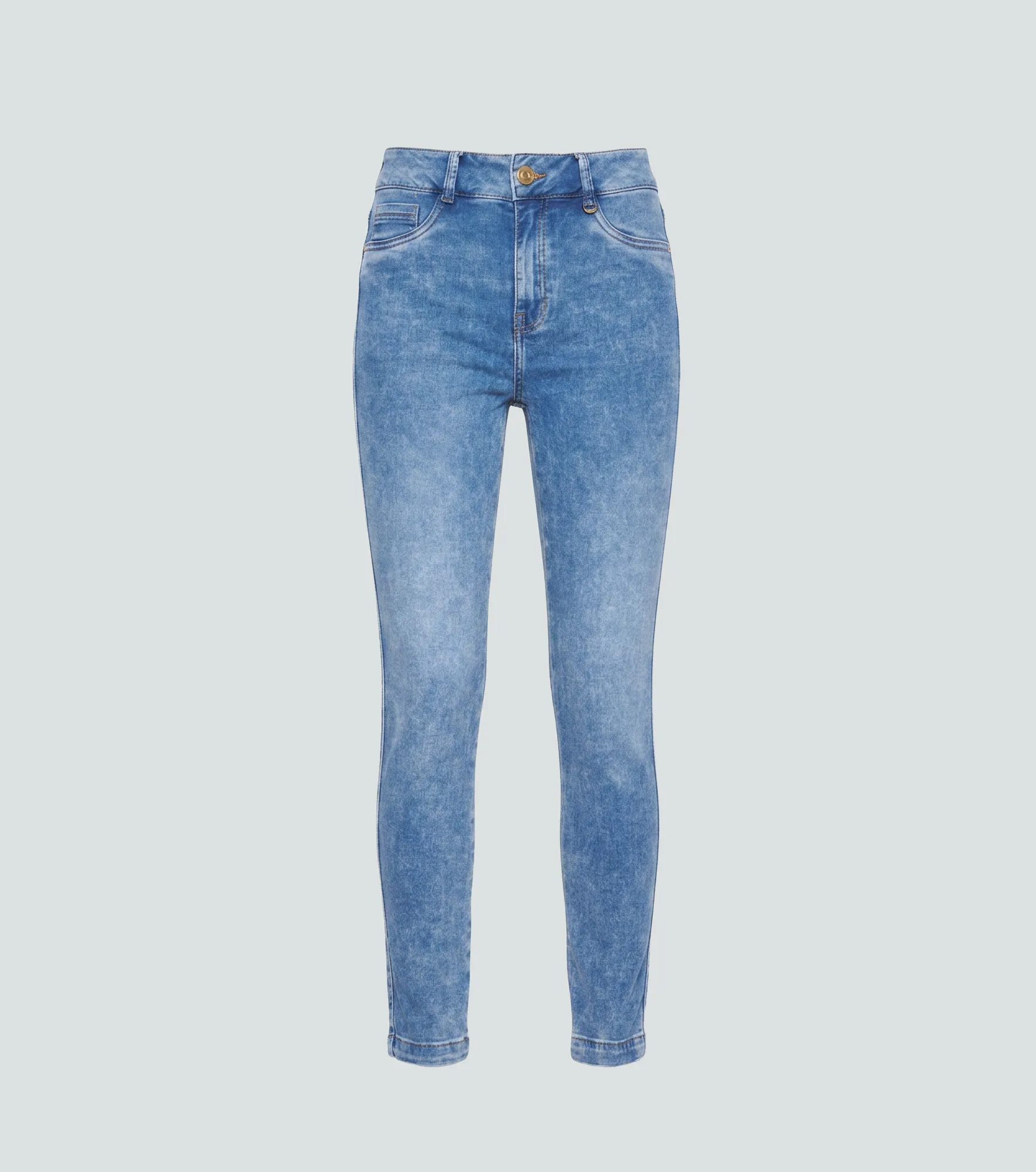 Praga Jean Para Mujer Pull Up Bota Skinny Anna Derek 838744 AZ