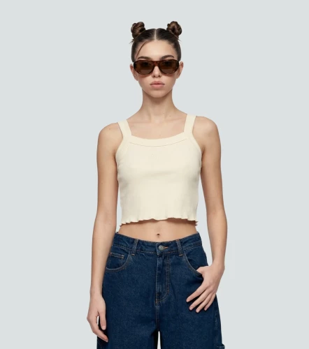 Gilaa Blusa Slim De Tiras TyperBG