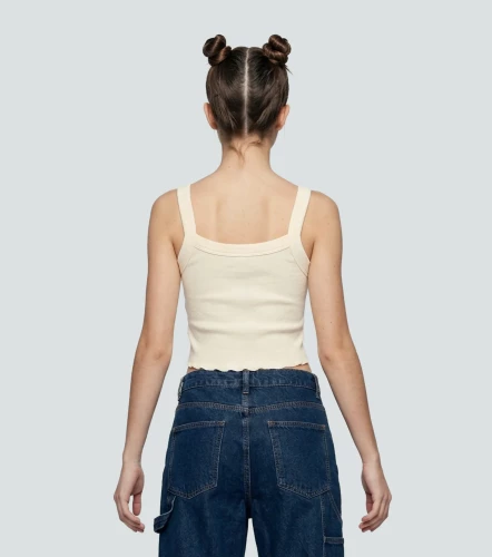 Gilaa Blusa Slim De Tiras TyperBG