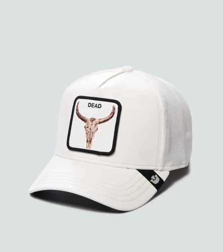 Gorra Goorin Bros Faux Leather Bull SkullBL