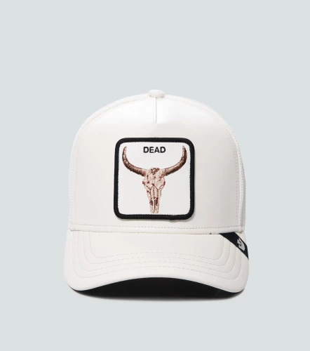 Gorra Goorin Bros Faux Leather Bull SkullBL