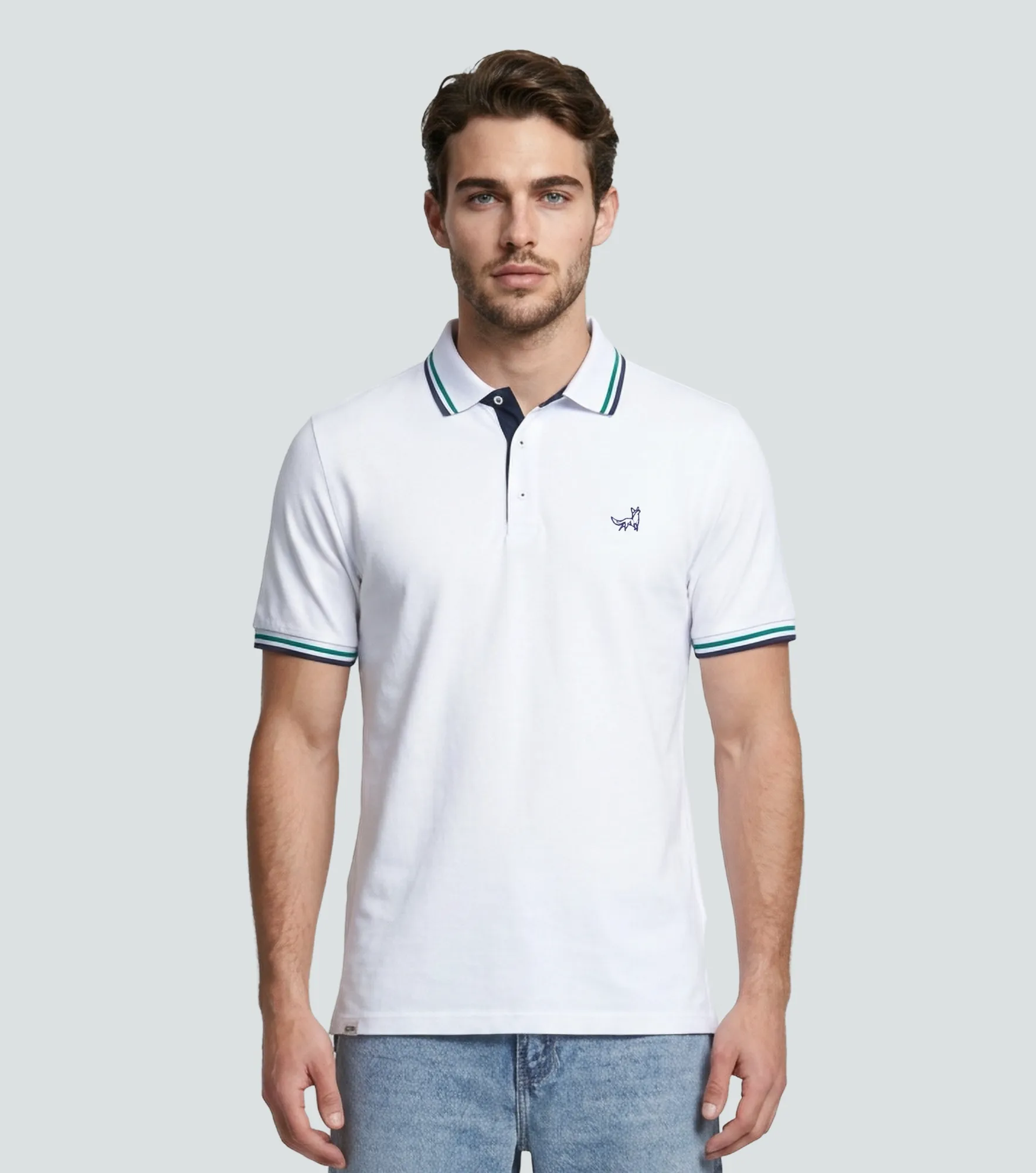 Comfort Nei Polo Con Detalles Combinados Unser 836177 BL