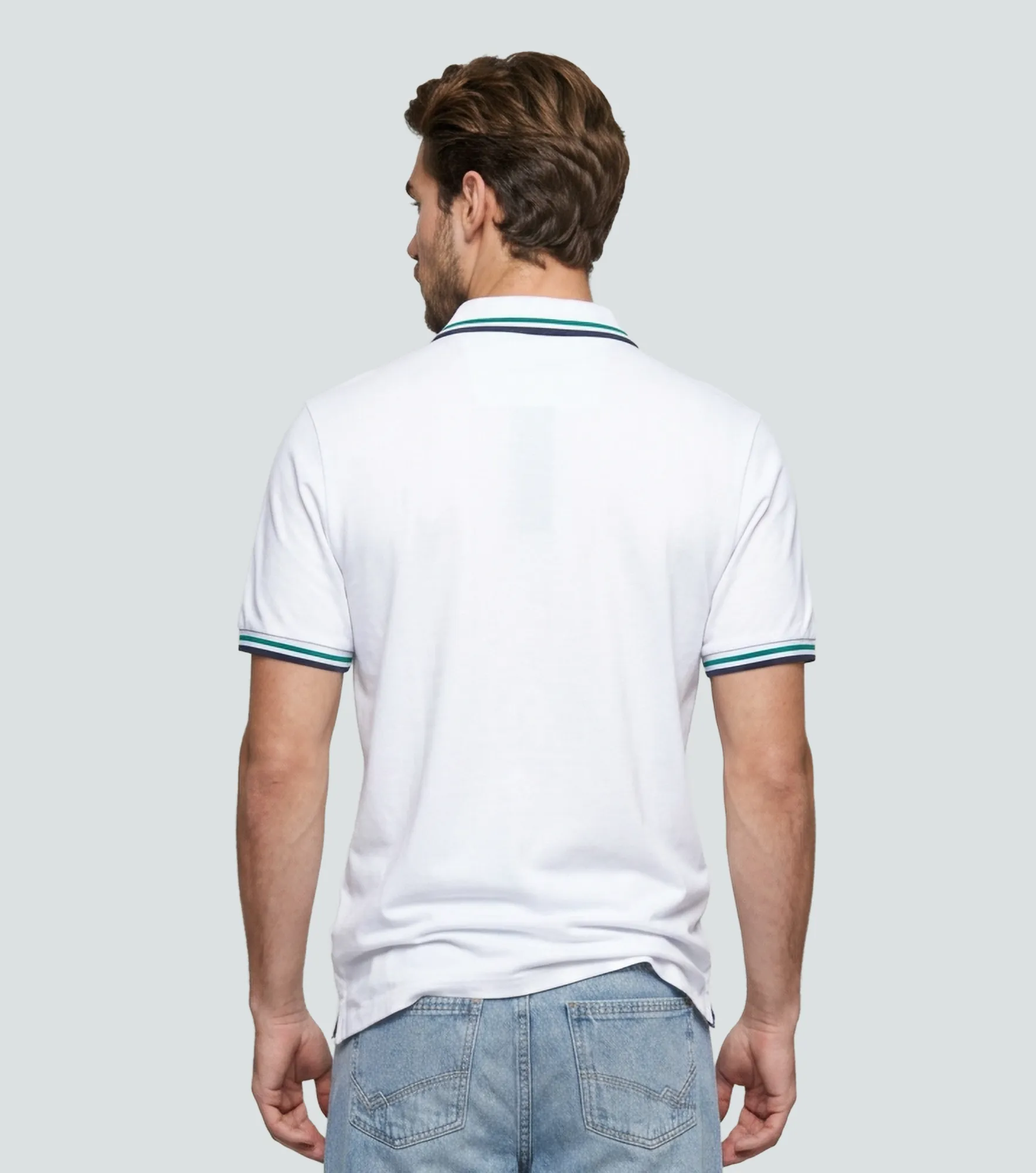 Comfort Nei Polo Con Detalles Combinados Unser 836177 BL