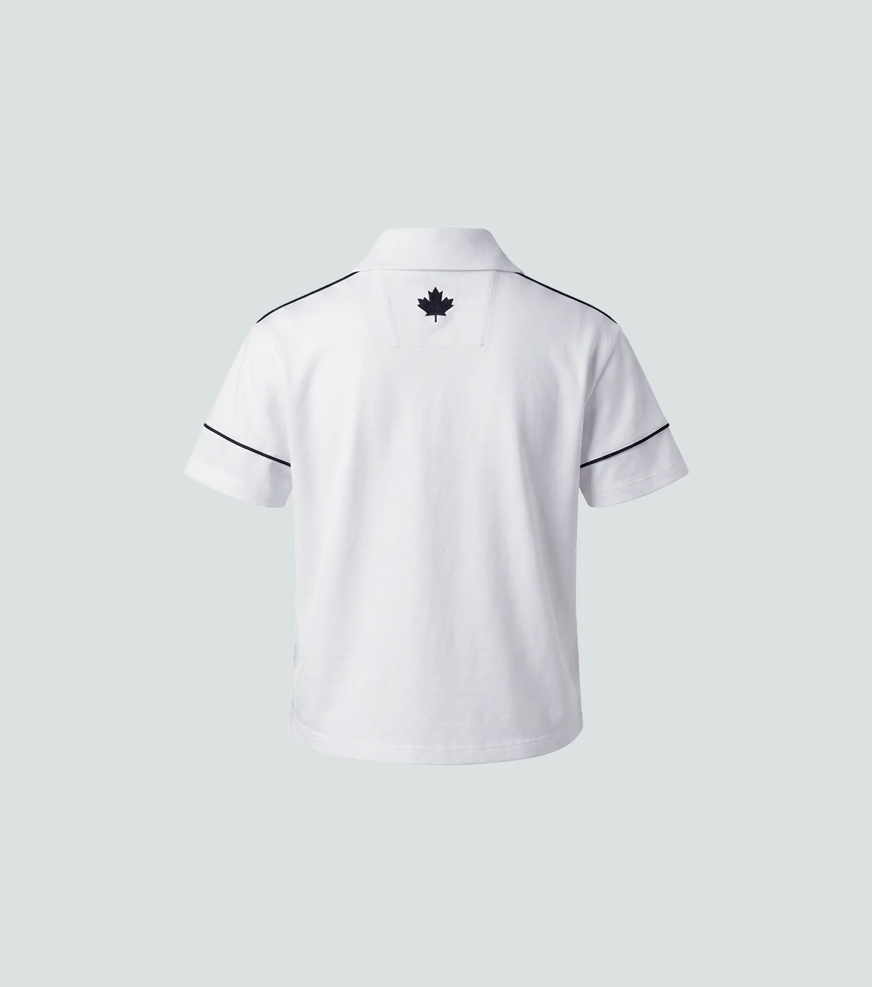 Nari T Shirt Tipo Polo Regular Femenina Groggy 836727 BL
