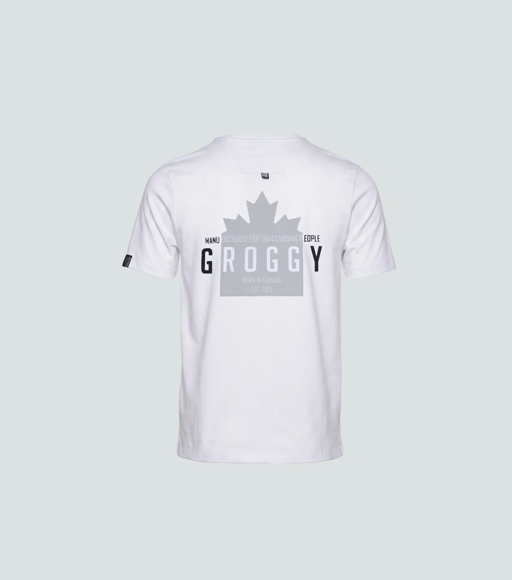 Dirk T Shirt Slim Masculina Groggy 836905 BL