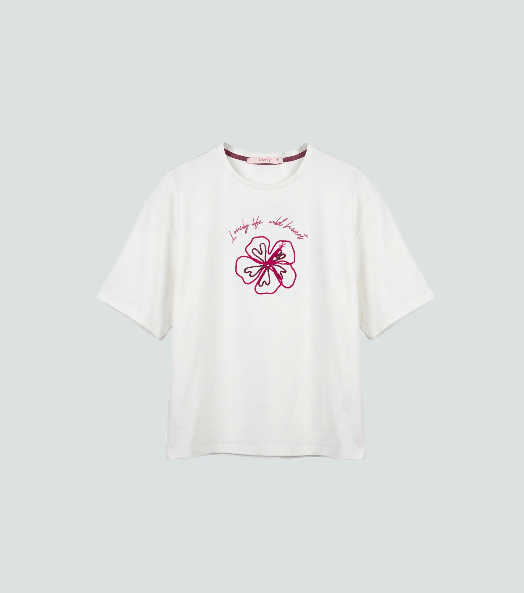 Camiseta Para Mujer Lia Derek Lovely 838019 BL