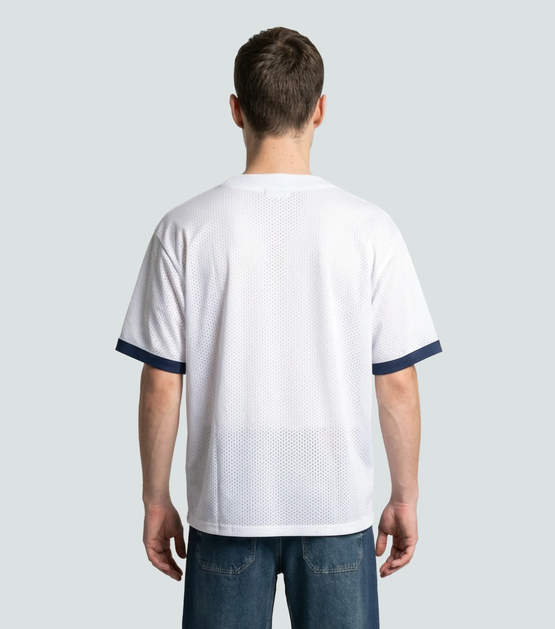 Jackson Camisa Oversize En Malla Typer 838137 BL