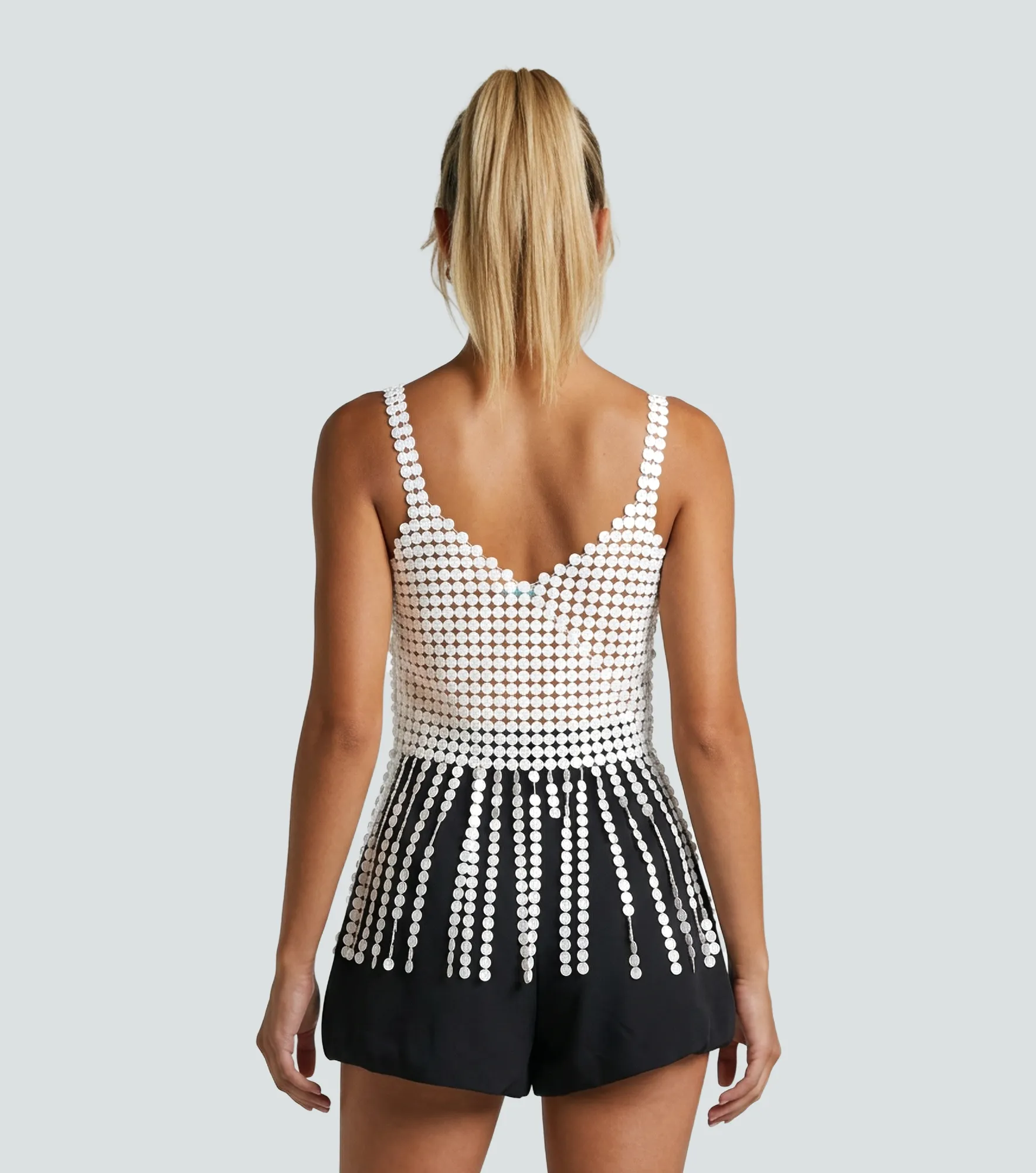 Blusa De Malla Unicolor Derek 838915 BL