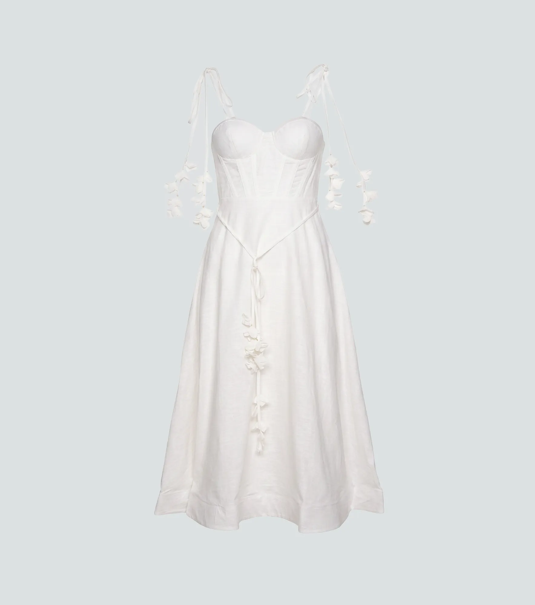 Vestido Midi Unicolor Derek 838923 BL