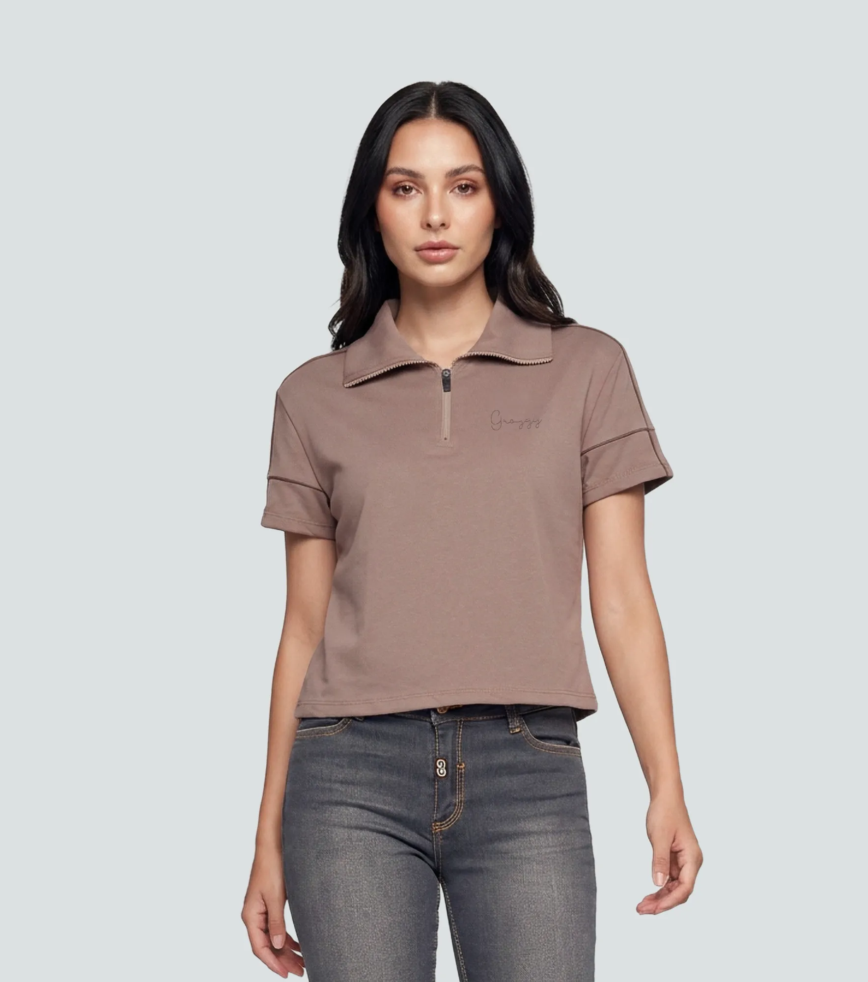 Nari Blusa Regular Femenina Groggy 836727 BL