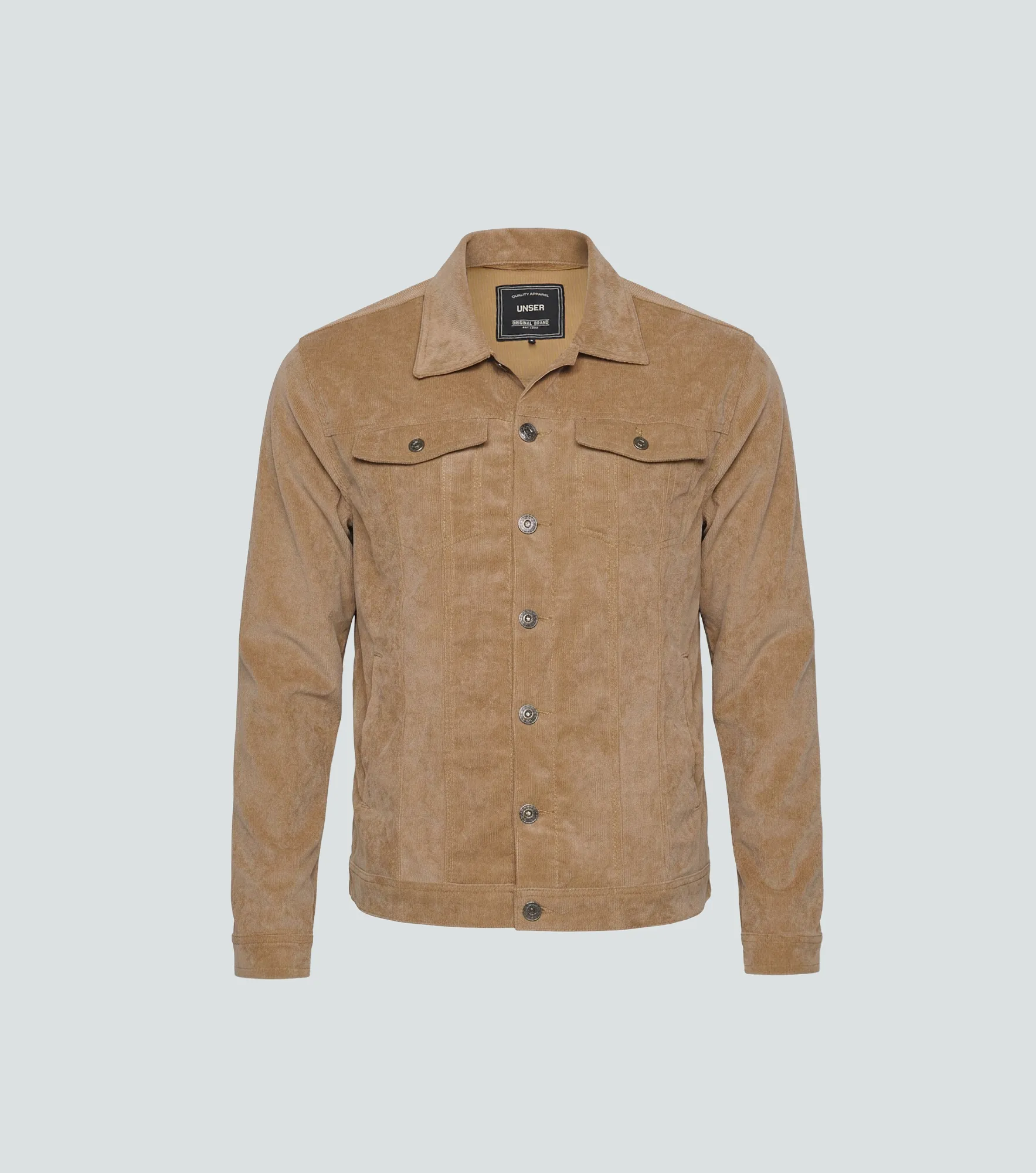 Chaqueta Fabian En Pana Unicolor Unser 837156 KQ