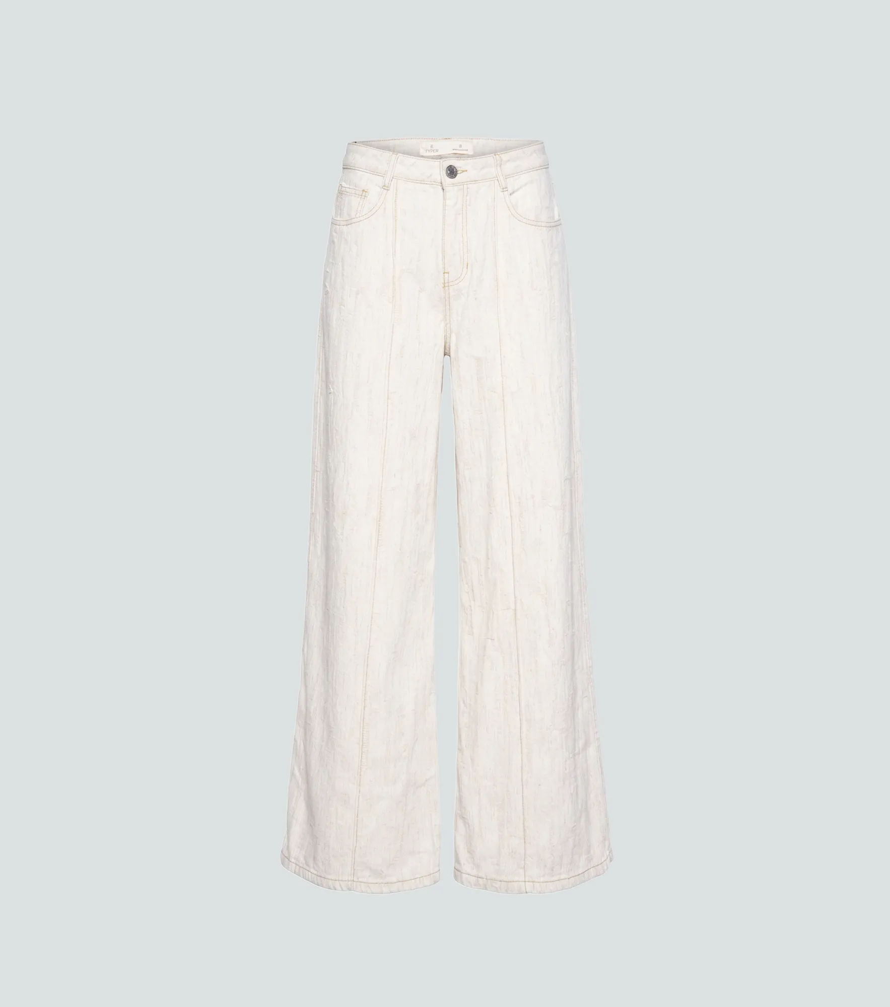 Rose Pantalon Wide Leg 5 Bolsillos Typer 838761 CR