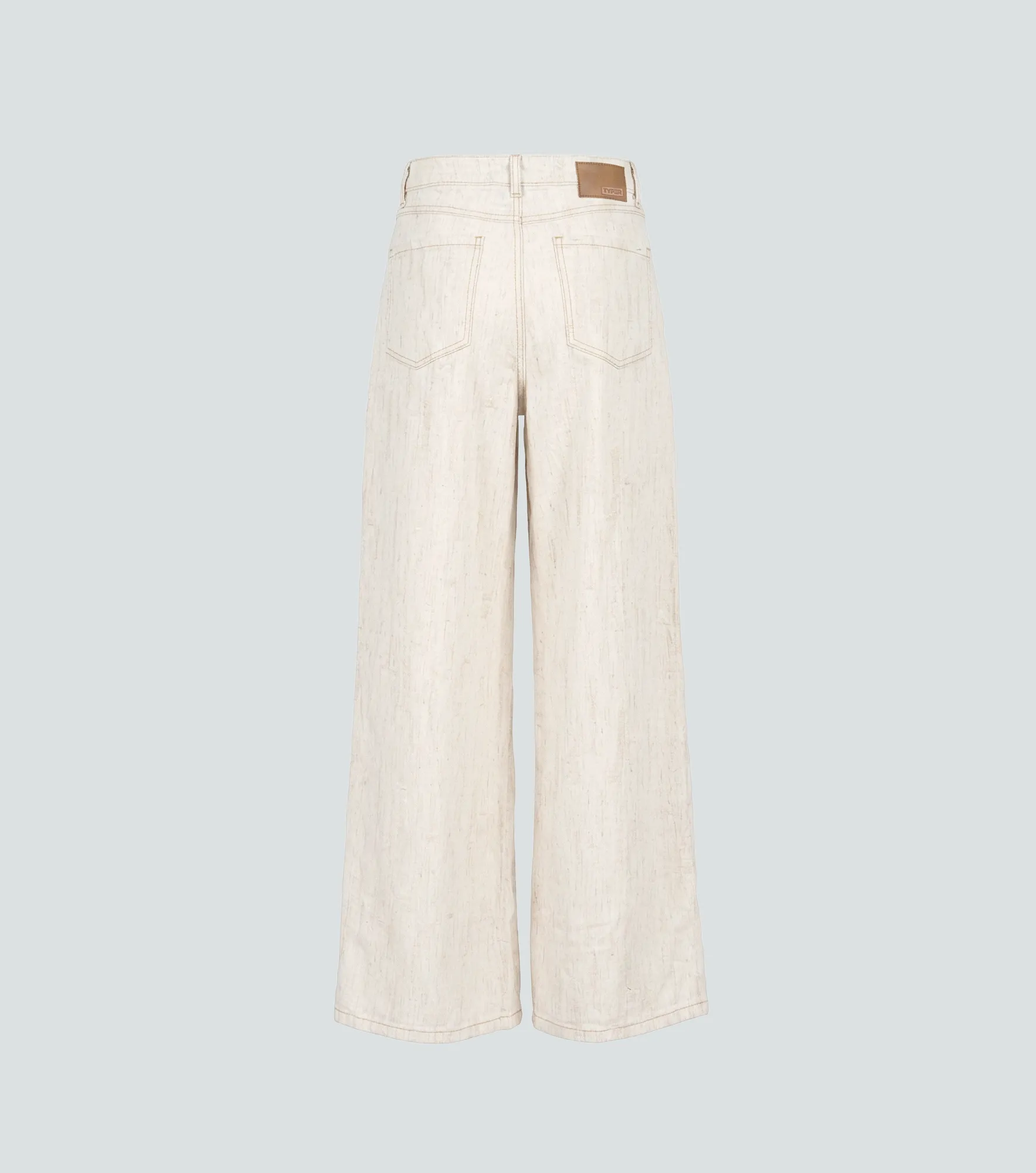 Rose Pantalon Wide Leg 5 Bolsillos Typer 838761 CR