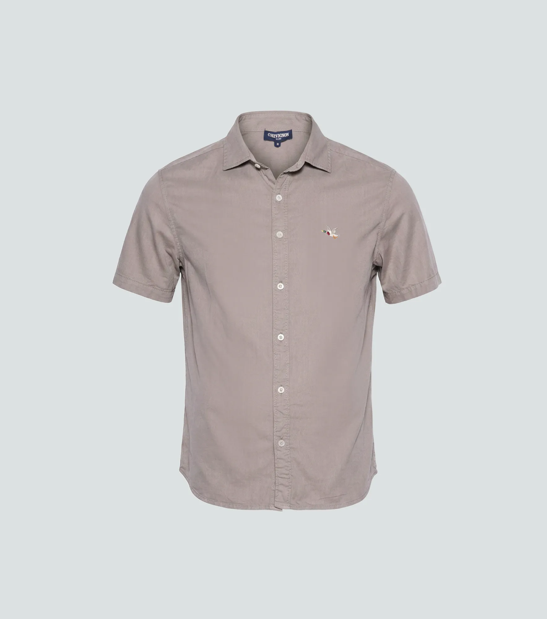 Camisa Chevignon Open Neck Shirt M C 134057 GR