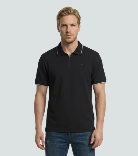 Polo Americanino Mc Slim Fit CierreNG