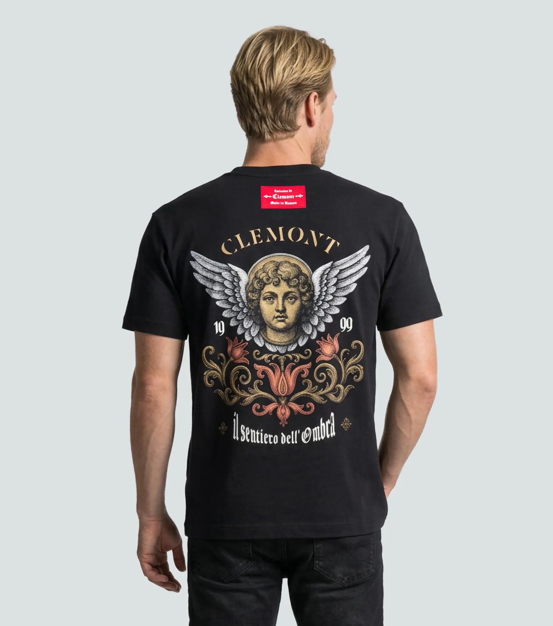 Camiseta Clemont Oversize T Shirt Annegato 134074 NG