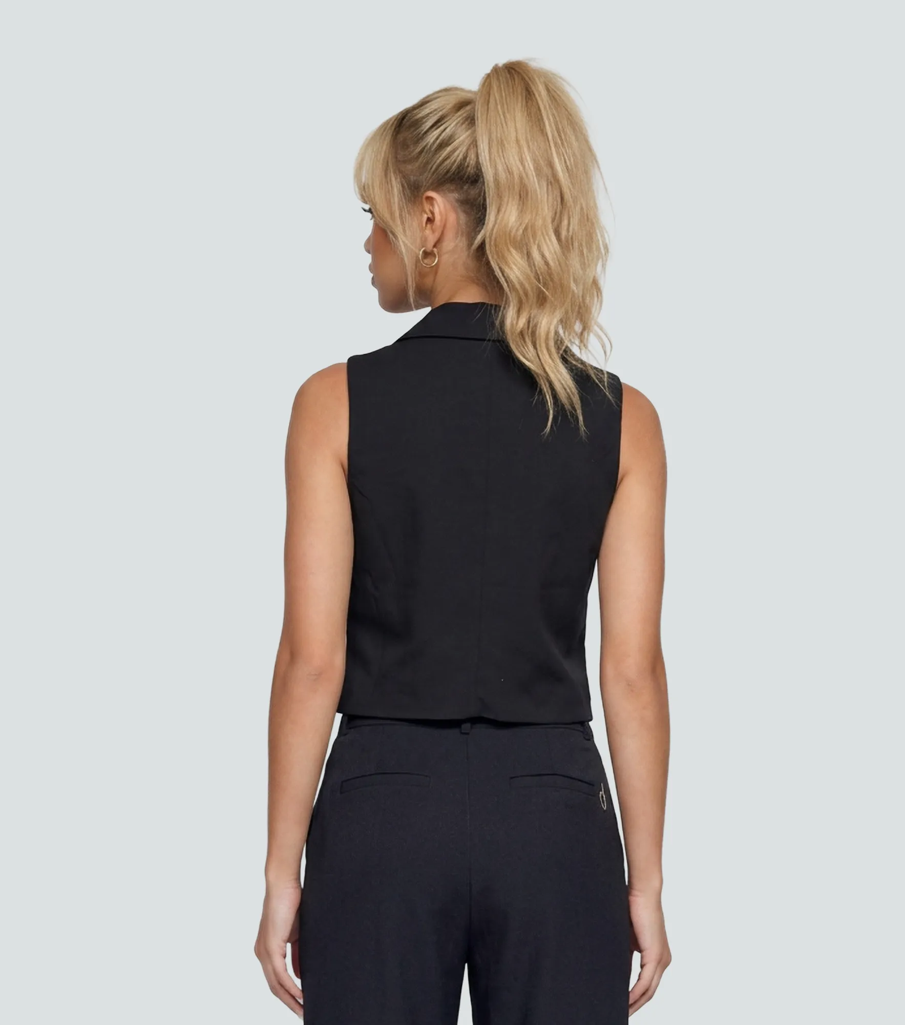 Chaleco Para Mujer Unicolor Manga Siza Sandra Derek 838394 NG