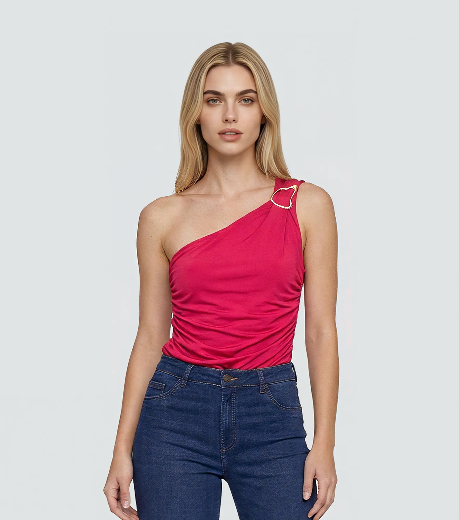 Body Para Mujer Medio Hombro Con Herraje Samantha DerekRJ