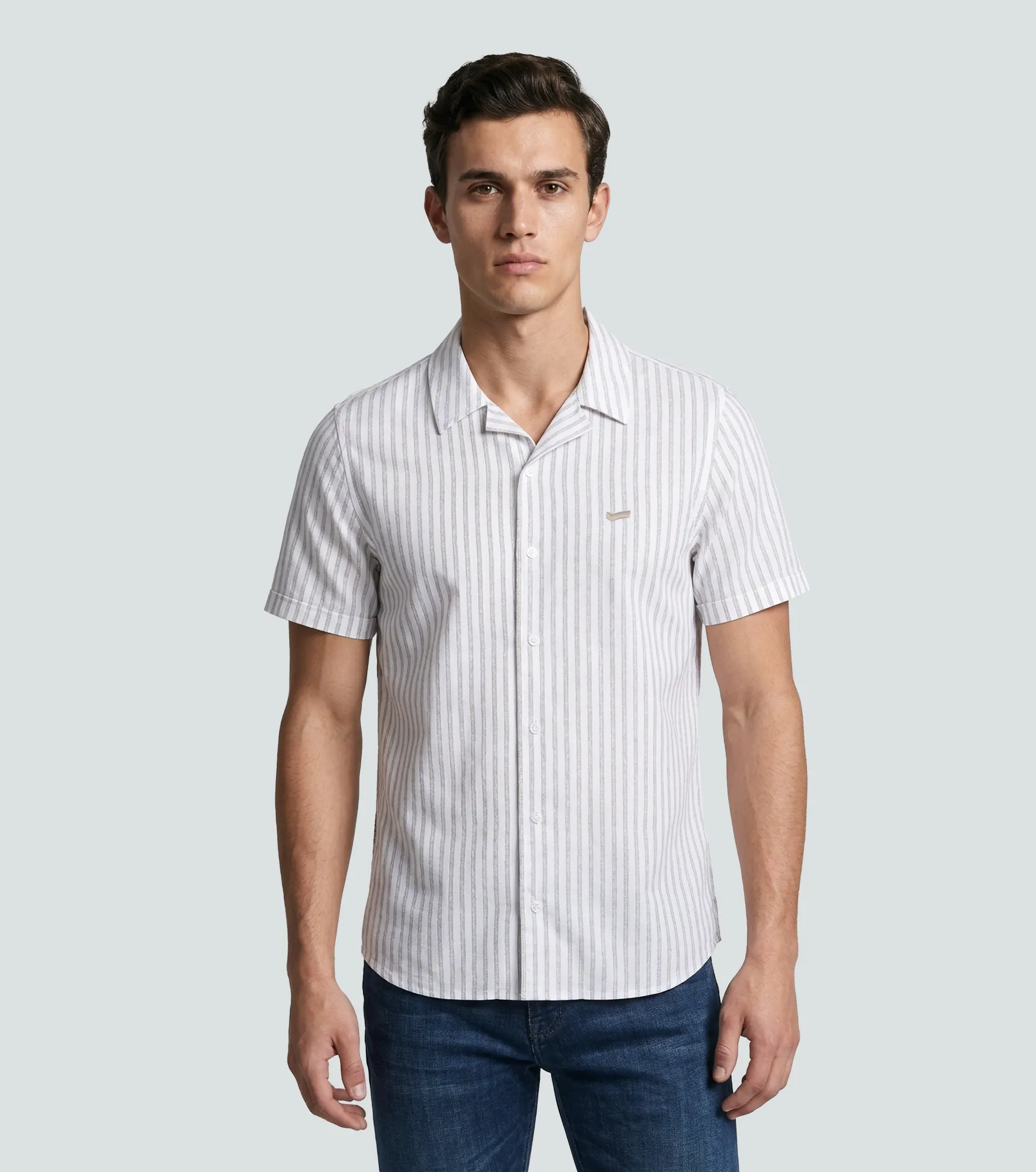 Bolzano Camisa Slim Fit Masculino GasCU