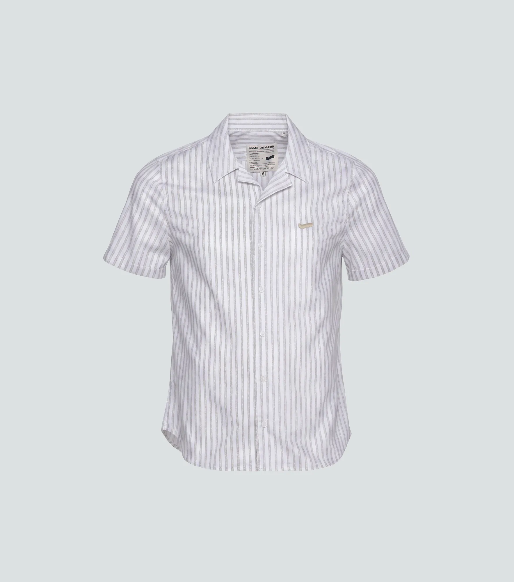 Bolzano Camisa Slim Fit Masculino Gas 837613 CU