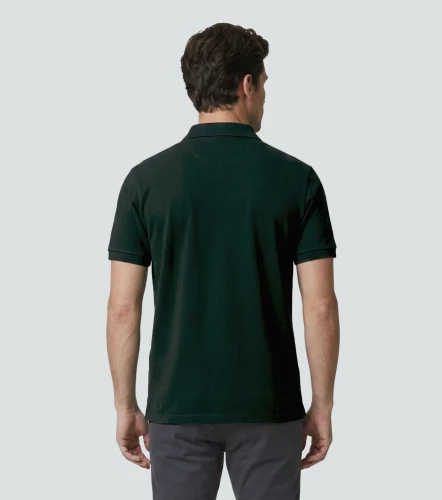 Comfort Joel Polo Unicolor Con Tejidos Al Tono UnserVD