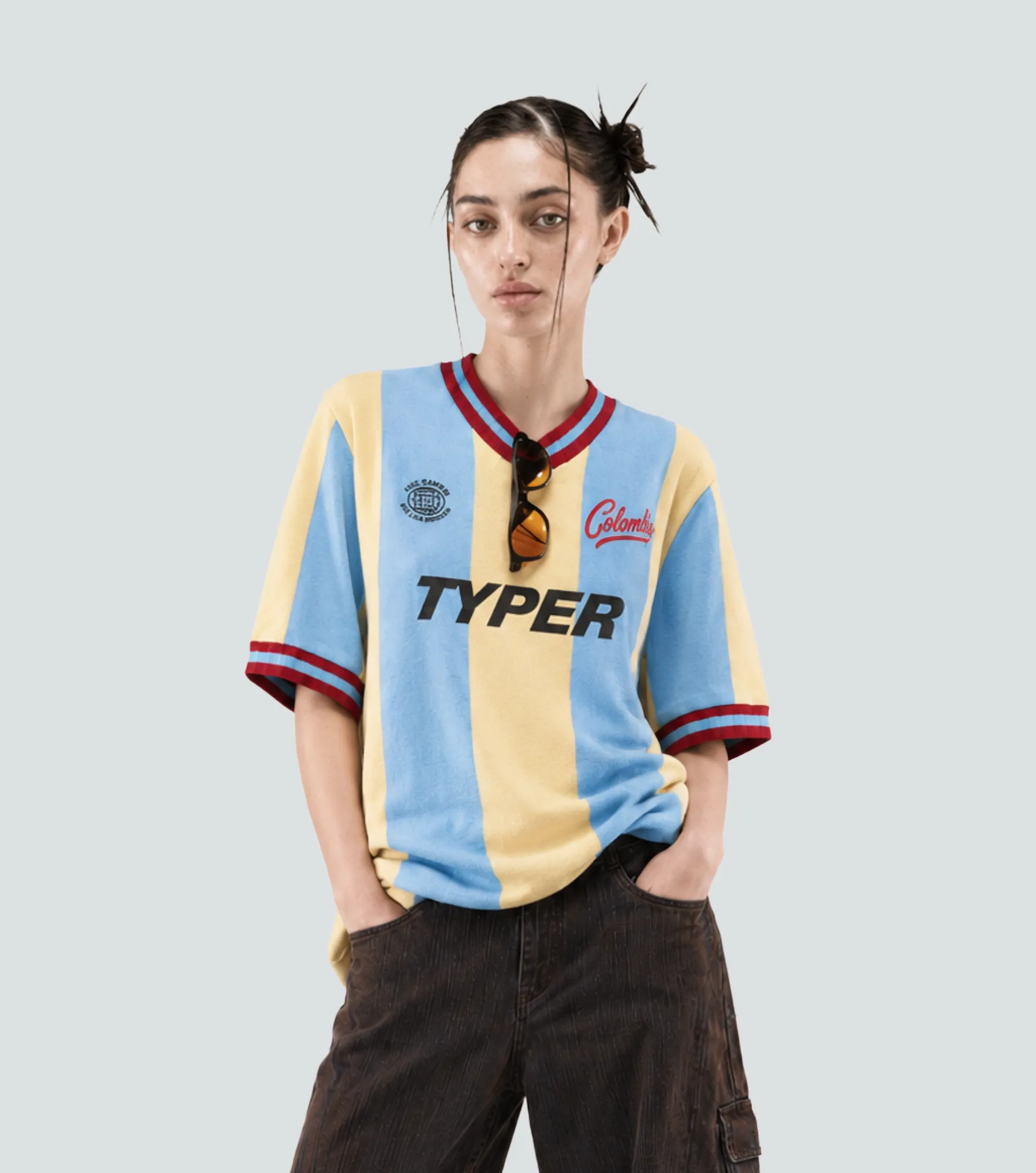Juancho T Shirt Boxy Colombia Typer 839523 AM