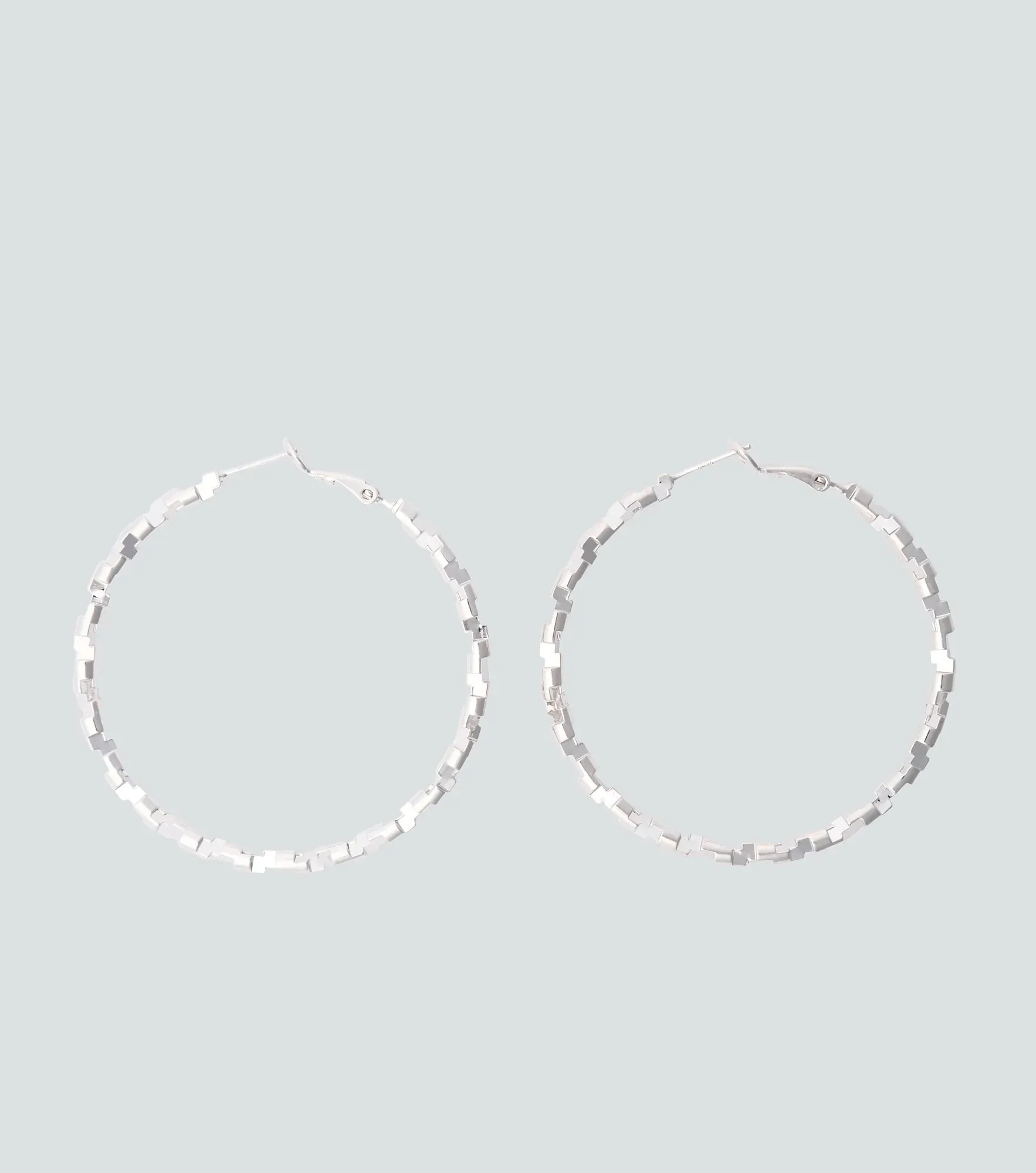 Aretes En Forma De Aro Unicolor DerekPT