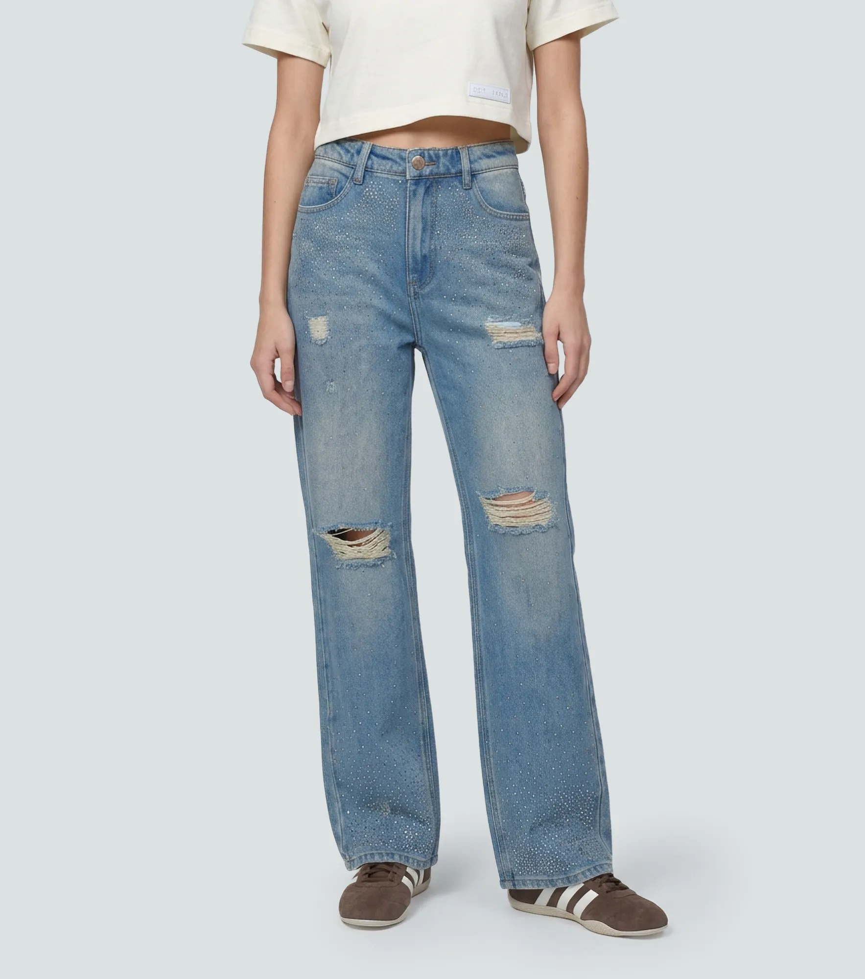 Blue Shiny Aurum 79 Jeans 134025 AZ