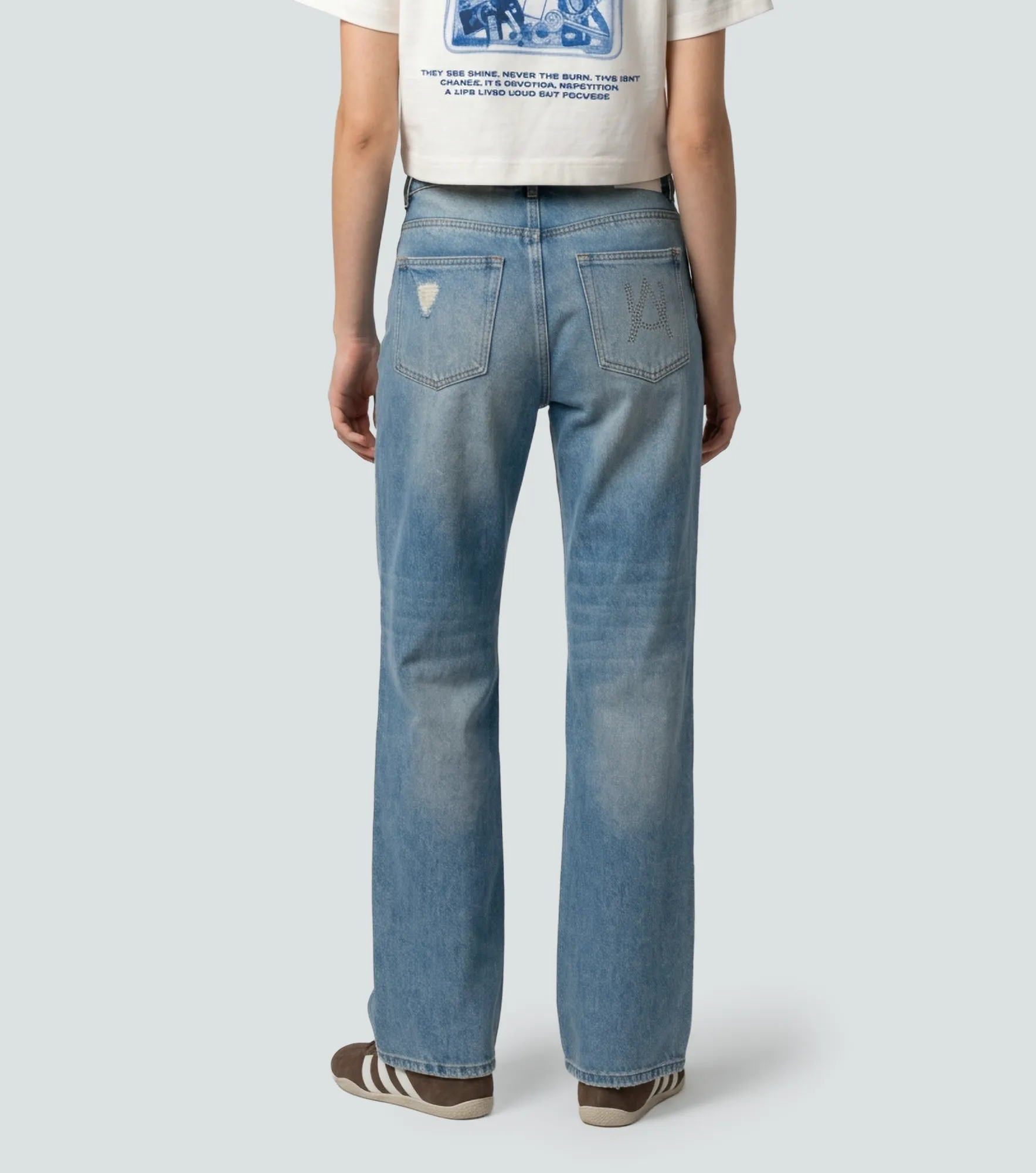 Blue Shiny Aurum 79 Jeans 134025 AZ