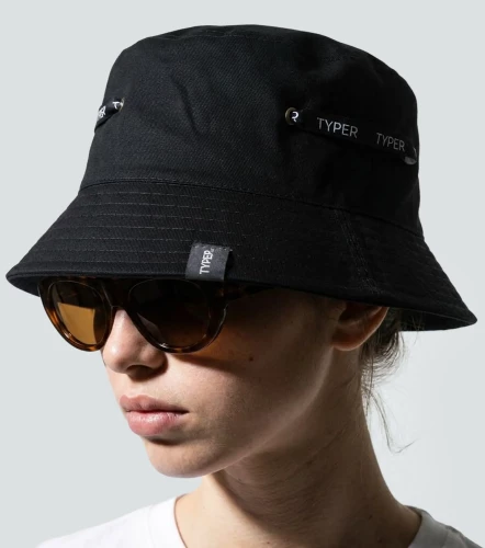 Clar Bucket Hat Con Sesgo Contramarcado TyperNG