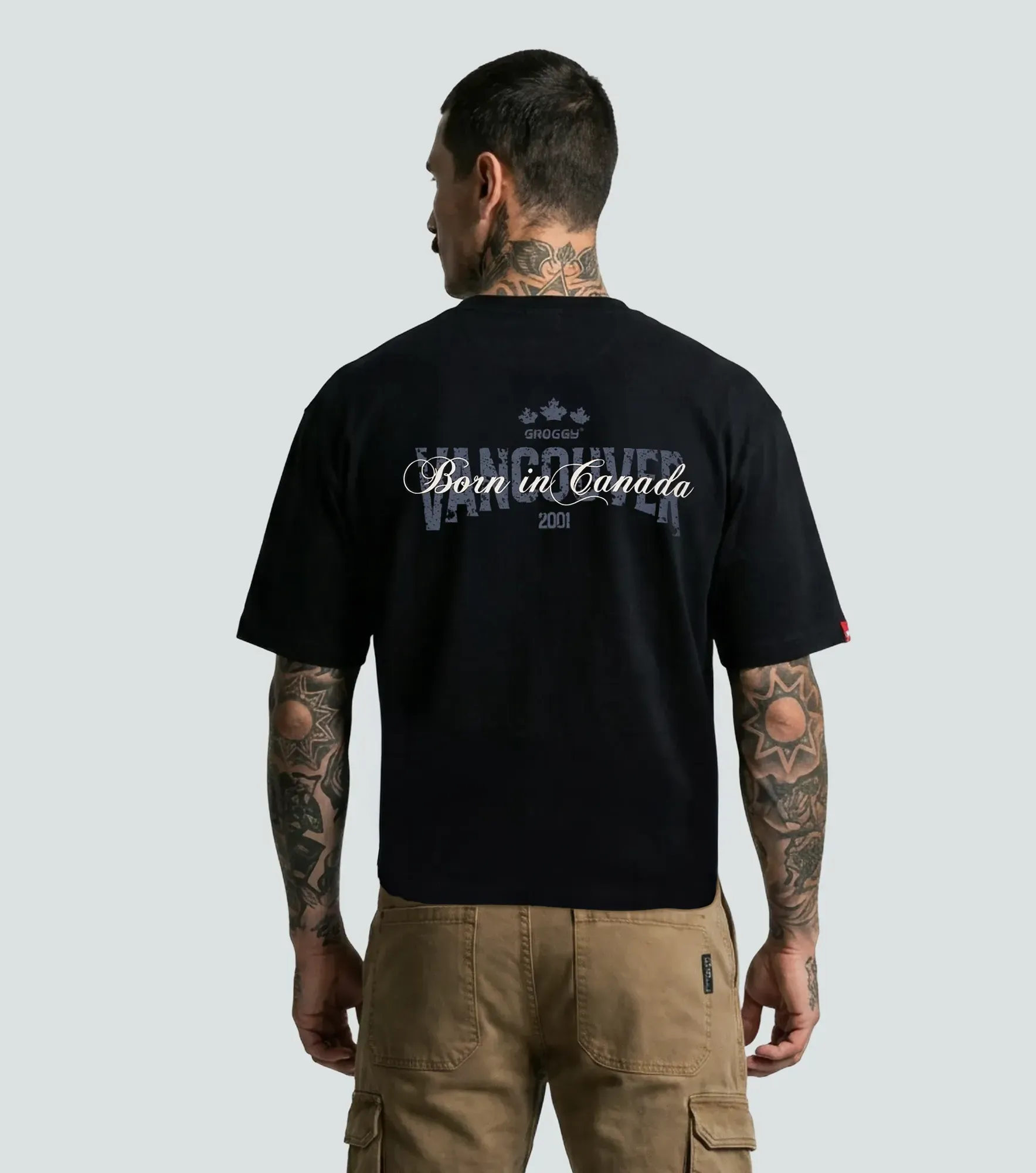 Dormer T Shirt Boxy Fit Masculina Groggy 836904 NG