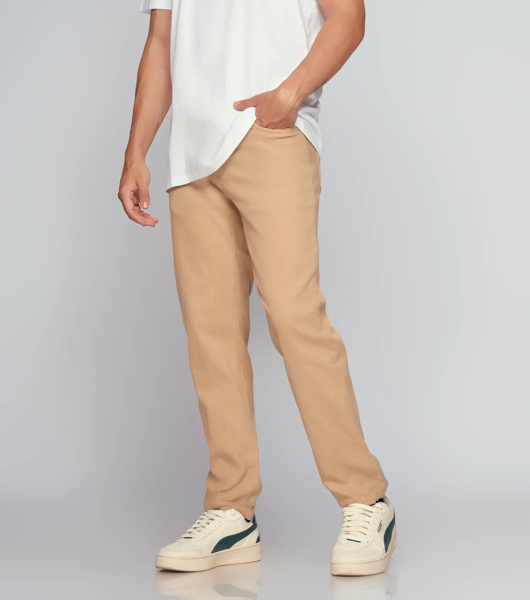 Iron Juan Pantalon Unicolor UnserKQ