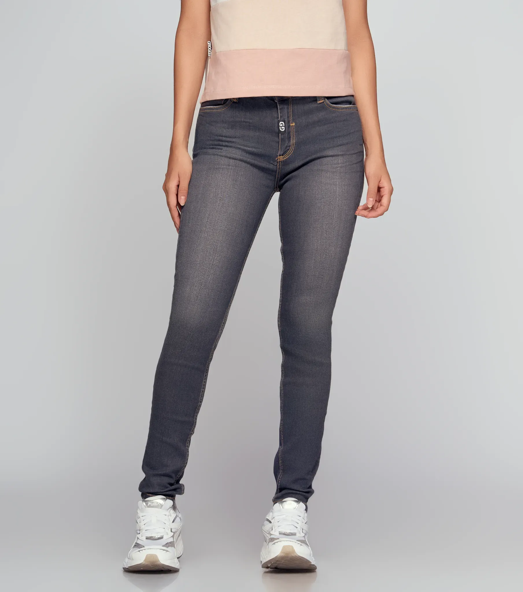 Lena Jean Skinny Femenino GroggyGO