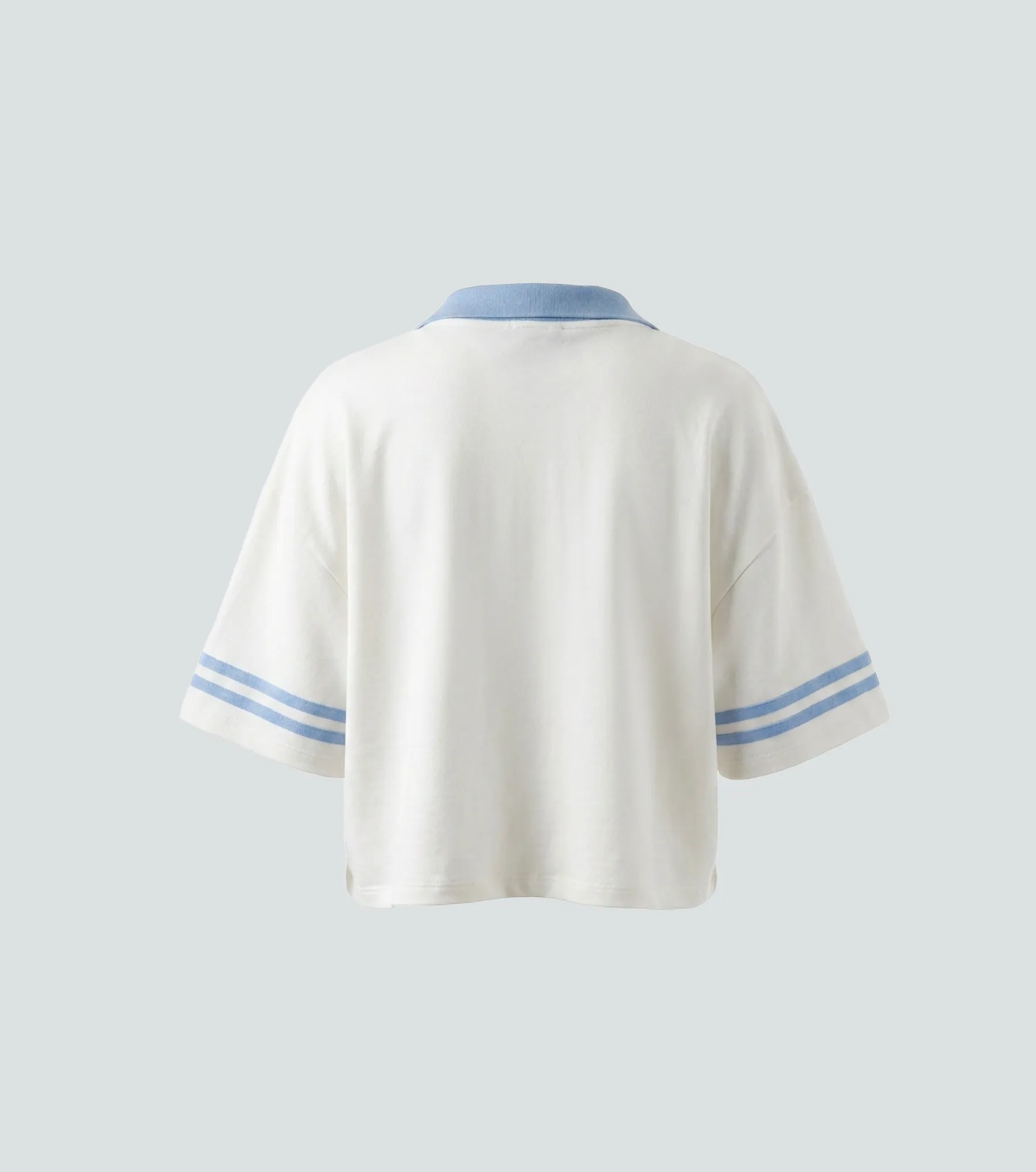 Nohe Blusa Crop Tipo Polo Estampada Typer 833539 AD