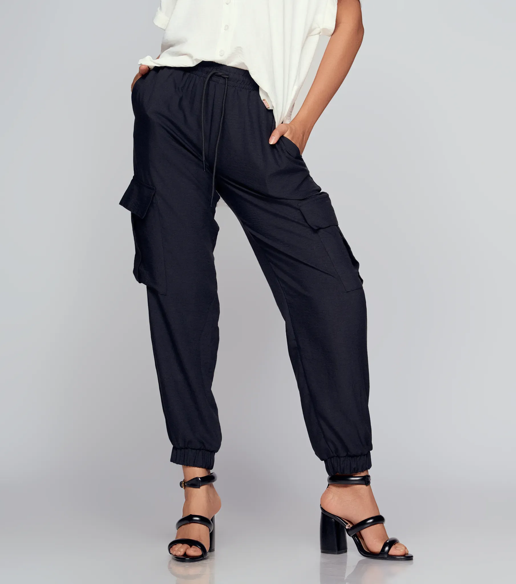 Pantalon Para Mujer Unicolor DerekNG