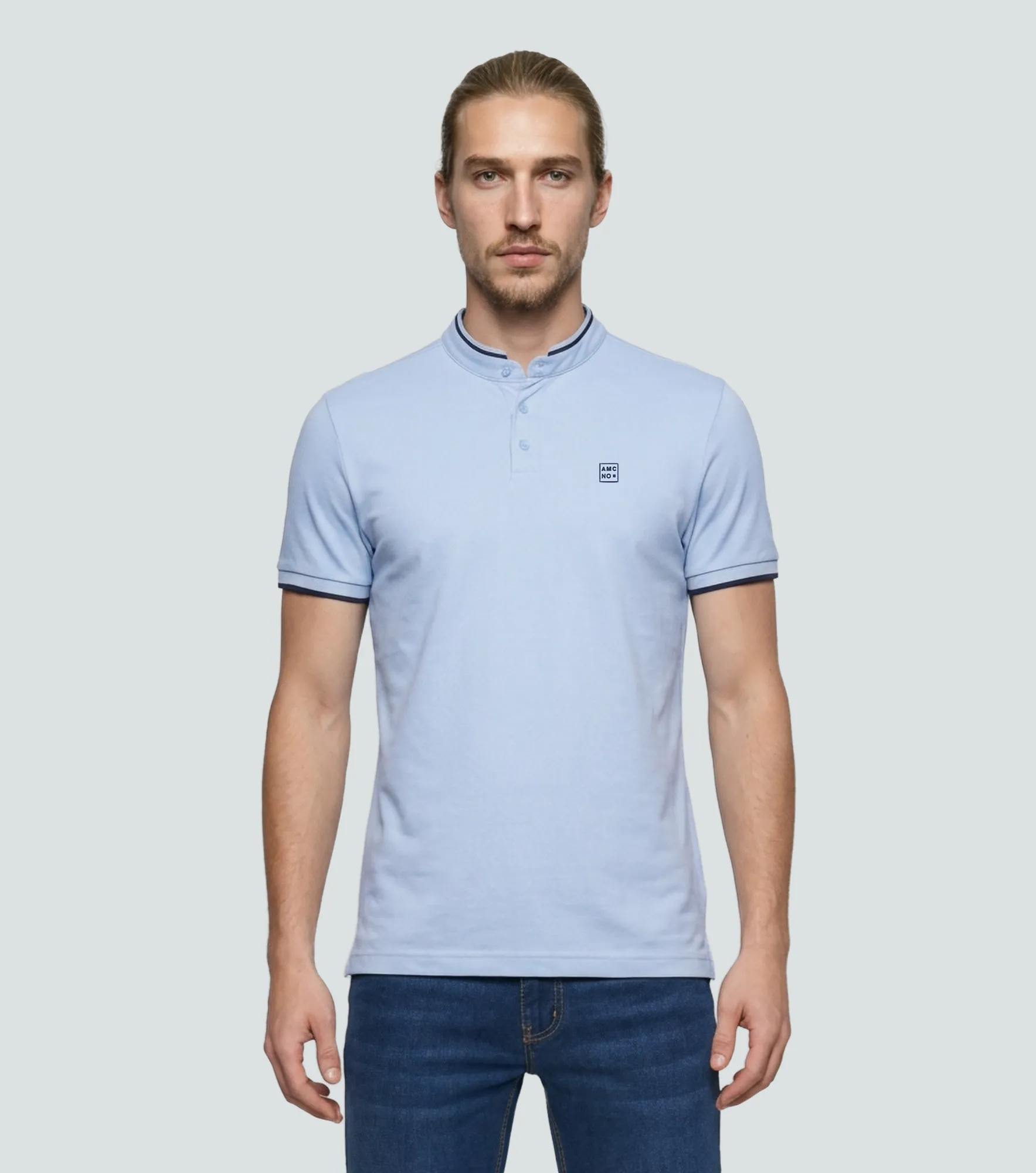 Polo Americanino Mc Slim Indio Apliq 130746 AO