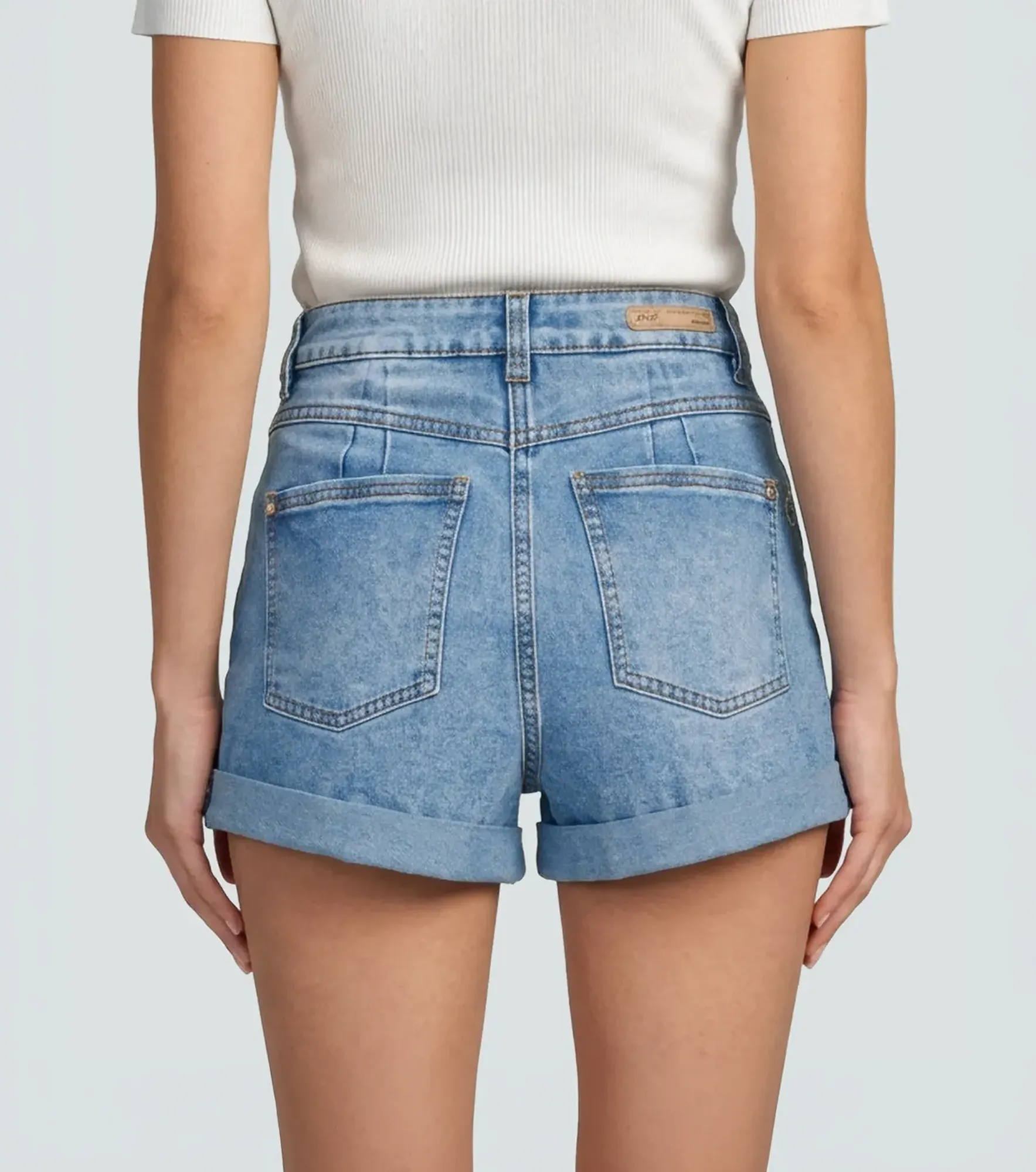 Short En Indigo Para Mujer Con Proceso Ashanti Derek 837859 AZ